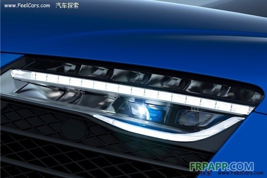 奧迪R8 LMX車型官圖曝光！配激光遠光燈
