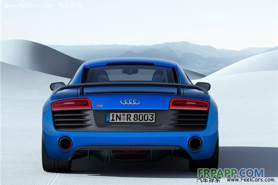 奧迪R8 LMX車型官圖曝光！配激光遠光燈