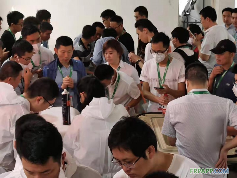 2019年復(fù)合材料RTM真空閉模工藝實踐操作培訓班 實況掠影（9月6-8日）